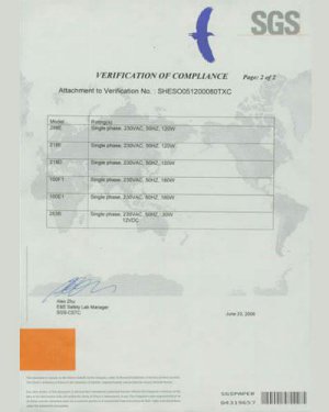 Certificates