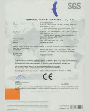 Certificates